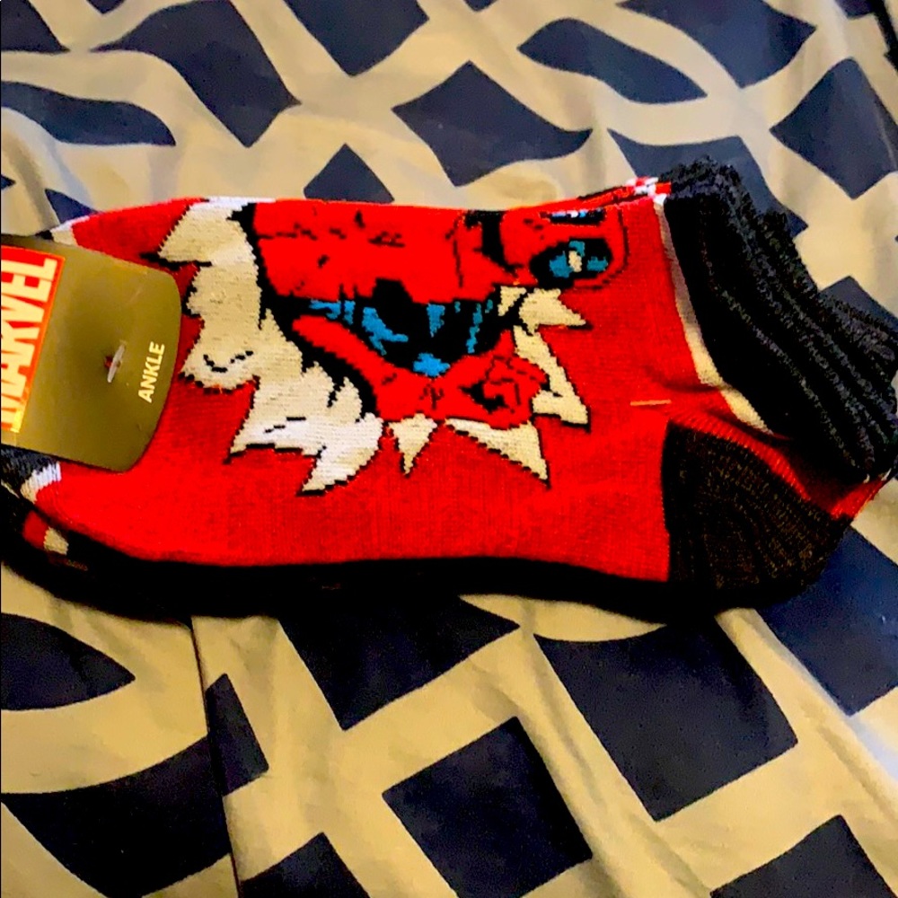 5 Pack Deadpool Ankle Socks